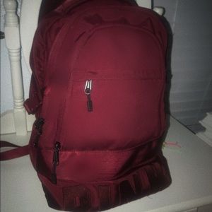 Burgandy Victoria Secret Pink Bookbag